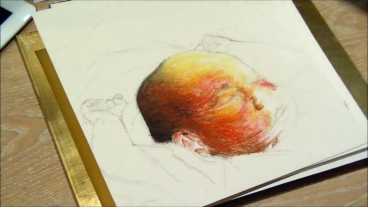 Drawing Jessica (my Cousin's Child)