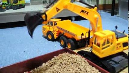 Máy xúc, đồ chơi, mô hình, ô tô cần cẩu mới 2014