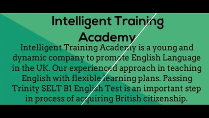 Intelligent Training Academy London