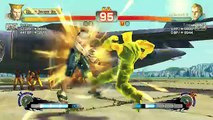 Batalla de Ultra Street Fighter IV: Guile vs Abel