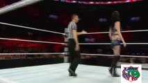 Paige vs. The Bella Twins - 2-on-1 Handicap Match- Raw, June 15, 2015