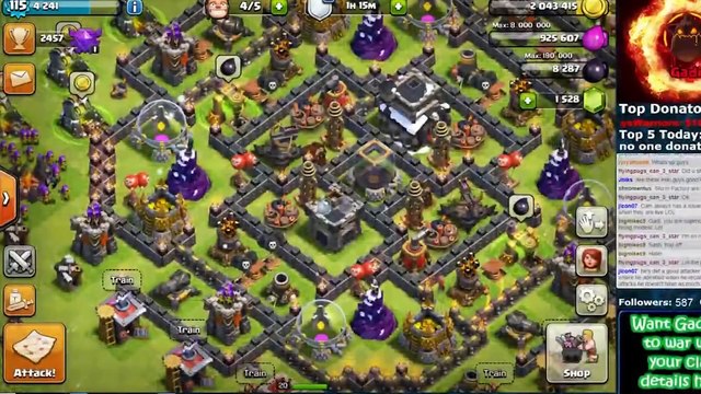 Clash of Clans 900,000 Subscribers Funny Moments in Clash of Clans