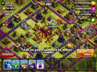 Clash of Clans - 135 Level 5 Minion Attack Epic WIN!!!!!