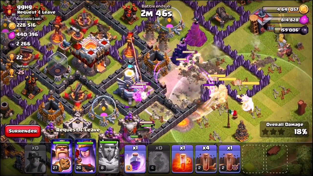 Clash Of Clans   ALL MINERS vs TOWN HALL 11! NEW INSANE GAME PLAY!   MAY 2016 UPDATE!