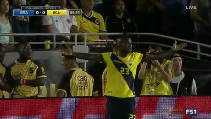 Ecuador With A Strangely Disallowed Goal vs Brazil!