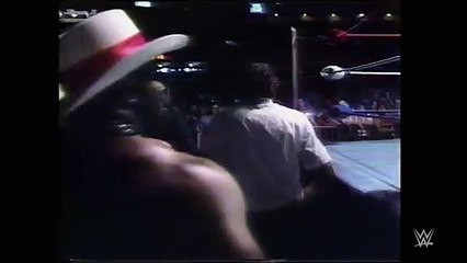 Muhammad Ali and Jake 'The Snake' Roberts cross paths