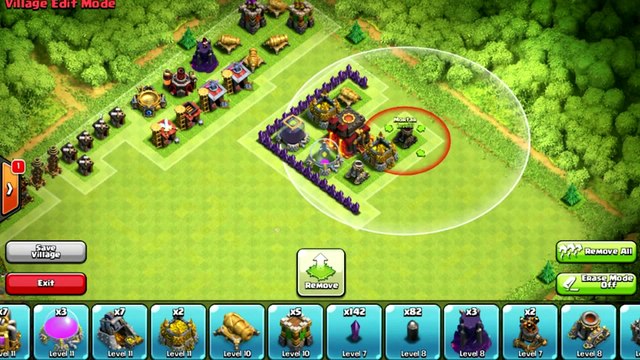 Clash Of Clans Awesome Town Hall 7 Troll Base Design - 3D Box - Jump Base ! - Troll Base