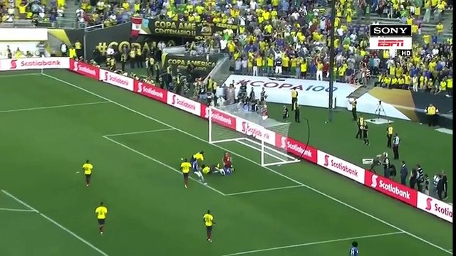 Brazil vs Ecuador | Match Highlights | COPA AMERICA CENTENARIO USA 2016 | 05th June 2016 | Group B - Sony LIV