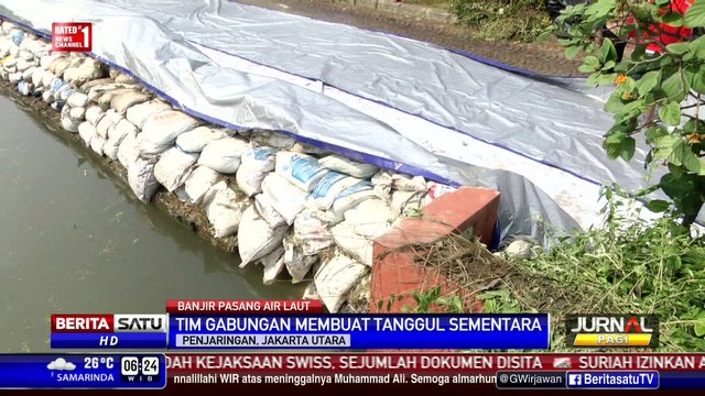 Tanggul Jebol di Perumahan Pantai Mutiara Ditemukan