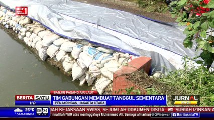 Скачать видео: Tanggul Jebol di Perumahan Pantai Mutiara Ditemukan