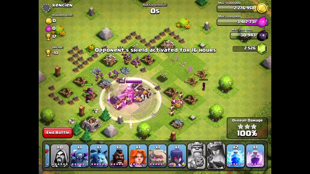 Clash of Clans One Troop, Three Stars Unusual Attacks of All Kinds