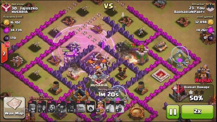 Clash of Clans   CLAN WAR DOMINATION   3 Stars Everywhere