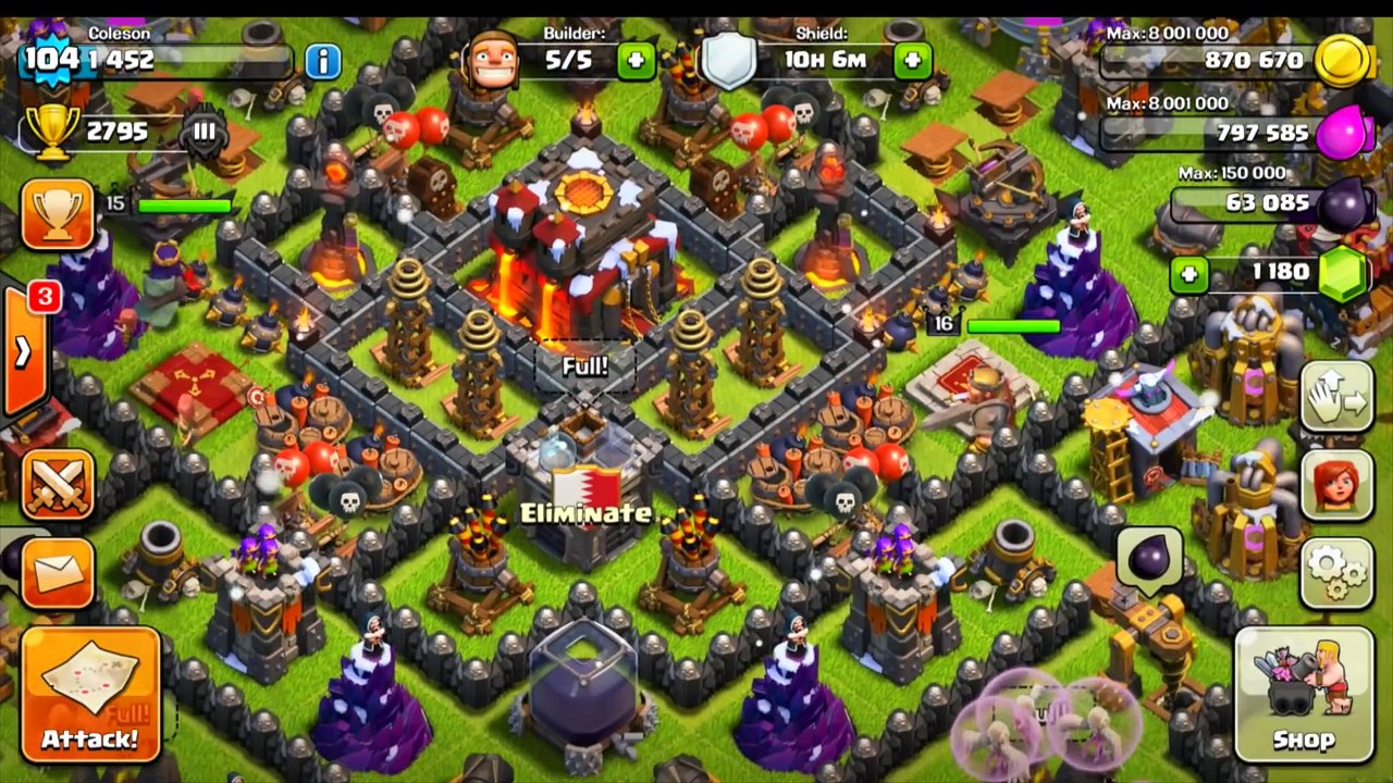 CLASH OF CLANS - BARBARIAN KING VS ARCHER QUEEN!  MUST WATCH