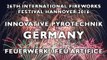 Int. Fireworks Festival Hannover 2016: Innovative Pyrotechnik - Germany - Feu Artifice - Feuerwerk