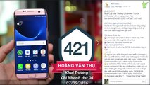 Trên tay Samsung Galaxy S7 Edge Pink Gold Đầu tiên tại Việt Nam