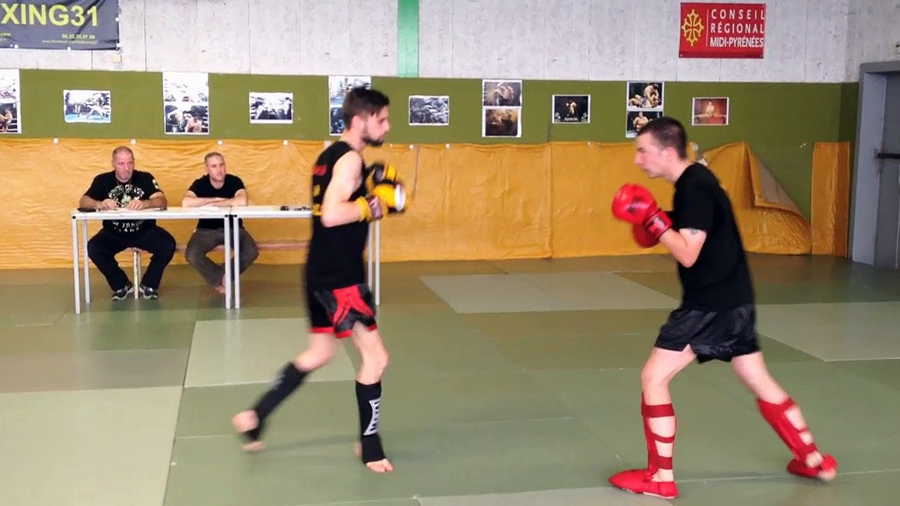 Passage devant juge pour ceinture noir kick