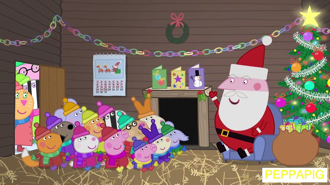 Peppa Pig - Peppa Meets Santa (clip)