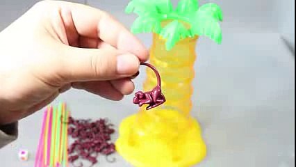 보드게임 텀블링몽키 원숭이 떨어 뜨리기 덤블링 몽키 장난감 동영상 Tumbling monkey table board game Toy