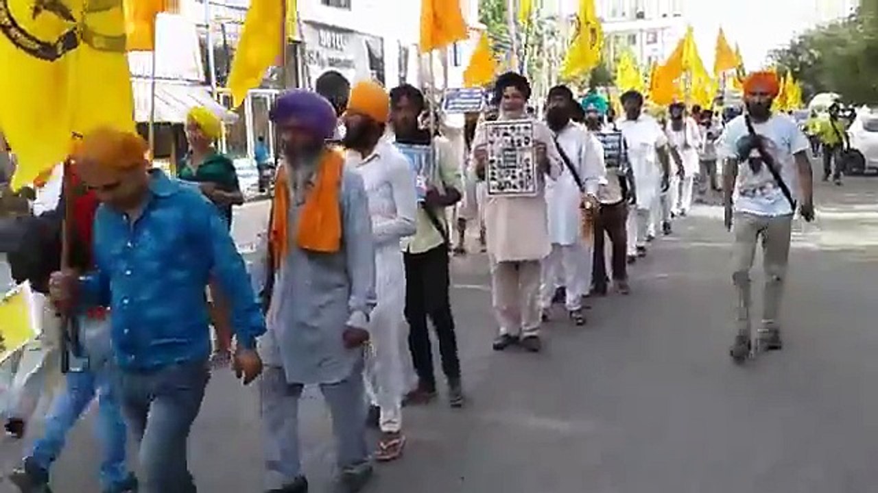 Independence Movement "Khalistan" Rally In Indian Punjab By Dal Khalsa!