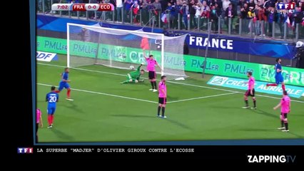 France – Ecosse : Olivier Giroud répond aux critique d’une superbe Madjer avant l’Euro 2016 (Vidéo)