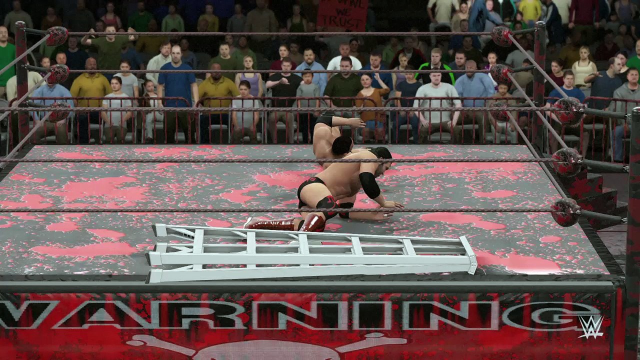 WWE 2K16 TLC scott hall v the rock