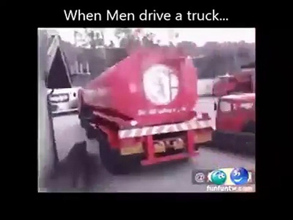 when men drive a truck