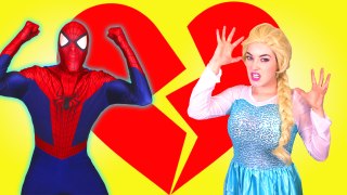 Spiderman and Frozen Elsa Break up_ w_ Pink Spidergirl vs Joker, Superman, Hulk & Snake Prank _) (1080p_30fps_H264-128kbit_AAC)
