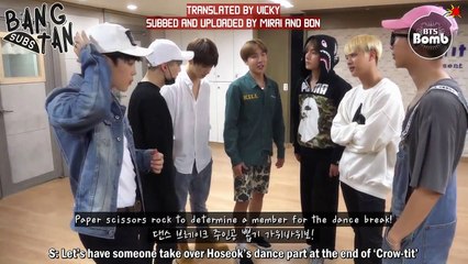 [ENG] 160602 BOMB: BTS 'Crow-tit' Dance Practice (Fun ver.)