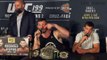 Michael Bisping and Luke Rockhold continue trash-talk at UFC 199 post-fight press conference