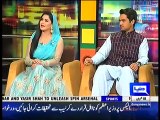 Veena Malik &  Asad Bashir Khan in Mazaaq Raat