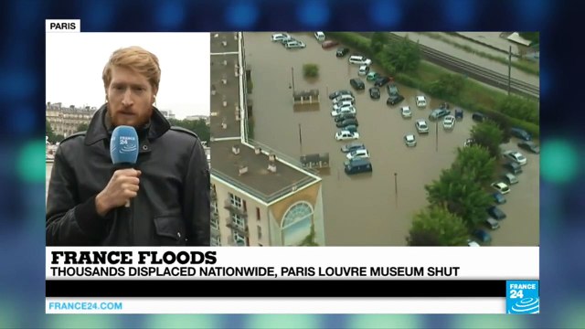 Donald Trump France Floods; River Seine Keeps Rising In Paris, Louvre Museum 2016