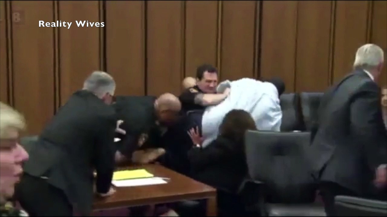 Grieving Dad Van Terry, Lunges At Daughter's Killer Michael Madison