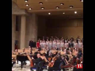 Fazıl Say'ın konserinde damga vuran an... Herkes orayı gösterdi