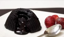 Eggless Molten Choco Lava Cake in Microwave