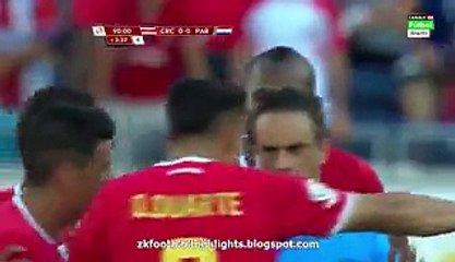 RED CARD Kendall Watson Costa Rica vs Paraguay 0-0 - Copa America 04.06.2016 HD