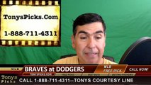 Atlanta Braves vs. LA Dodgers Pick Prediction MLB Baseball Odds Preview 6-3-2016