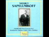 Vassily Sapelnikoff plays Tchaikovsky Concerto No. 1 in B flat minor Op. 23 (1/4)