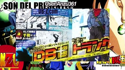 DRAGON BALL SUPER  ¿NUEVA LINEA DE TIEMPO  MAI Y TRUNKS PRESENTE ¿GOKU OSCURO ES GOTEN  ANZU361