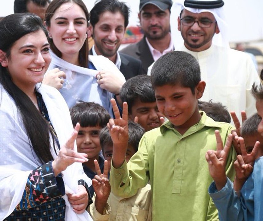 Bakhtawar and Aseefa Bhutto Zardari relief distributed to 17 villages from HRH Sheikha Fatima Bint Mubarak Al Nahyan