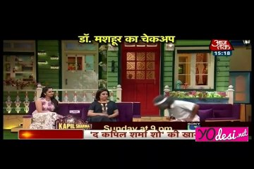 Kapil ke Ghar Farah Aur Saaniya - TKSS 5th June 2016