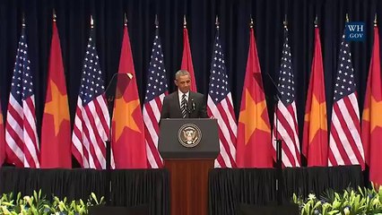 Obama Addresses Vietnamese People - Full Speech In Hanoi