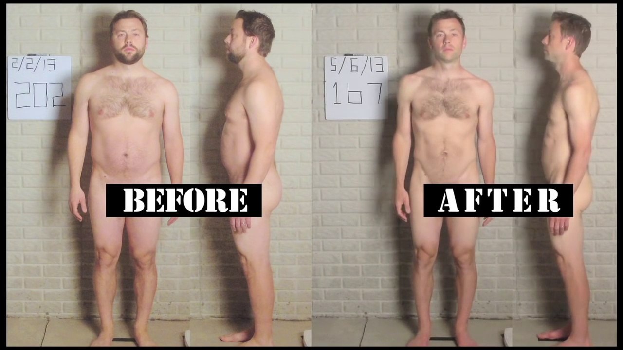 Man Loses 50 Pounds - Time Lapse Video
