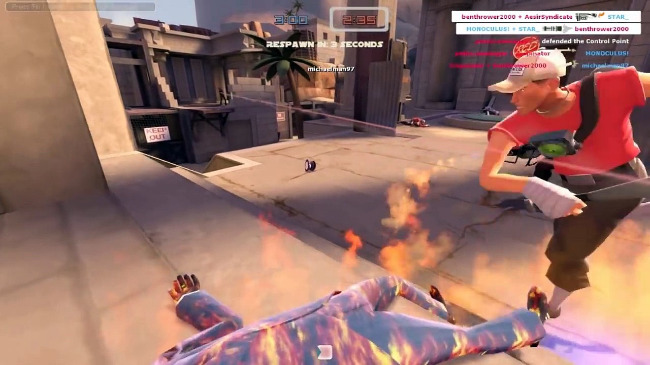 Late Night  TF2 [Live Commentary] Mission Impossible