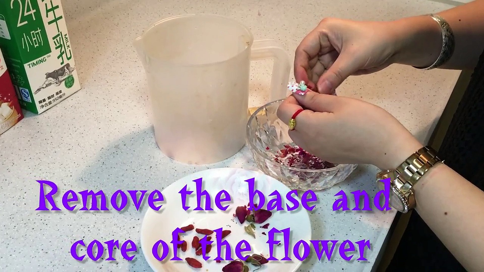 How to Make Rose Milk Tea for Healthy Breakfast