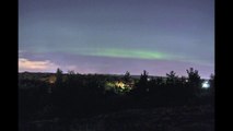 Aurora borealis time-lapse (2013.08.27) over Turku, Southern-Finland