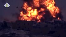 ШАМ. Эффектное уничтожение ракетно-артиллерийских позиций нусейритов близ Алеппо