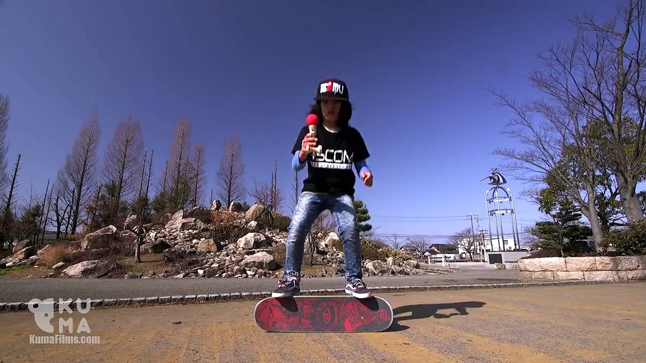 Incroyable Freestyle Skateboard Par un enfant de 12 ans (by Kuma Films)