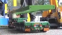 Grue Liebherr Ltm 1100 radiocommandée- Nyon Rail Expo