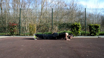 Push ups men