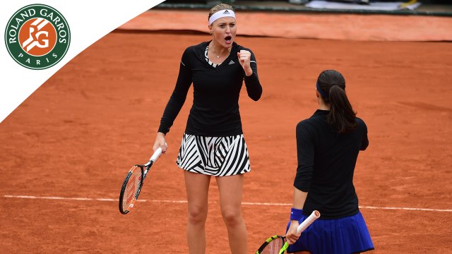 Les temps forts Garcia/Mladenovic - Makarova/Vesnina Roland-Garros 2016 / Final